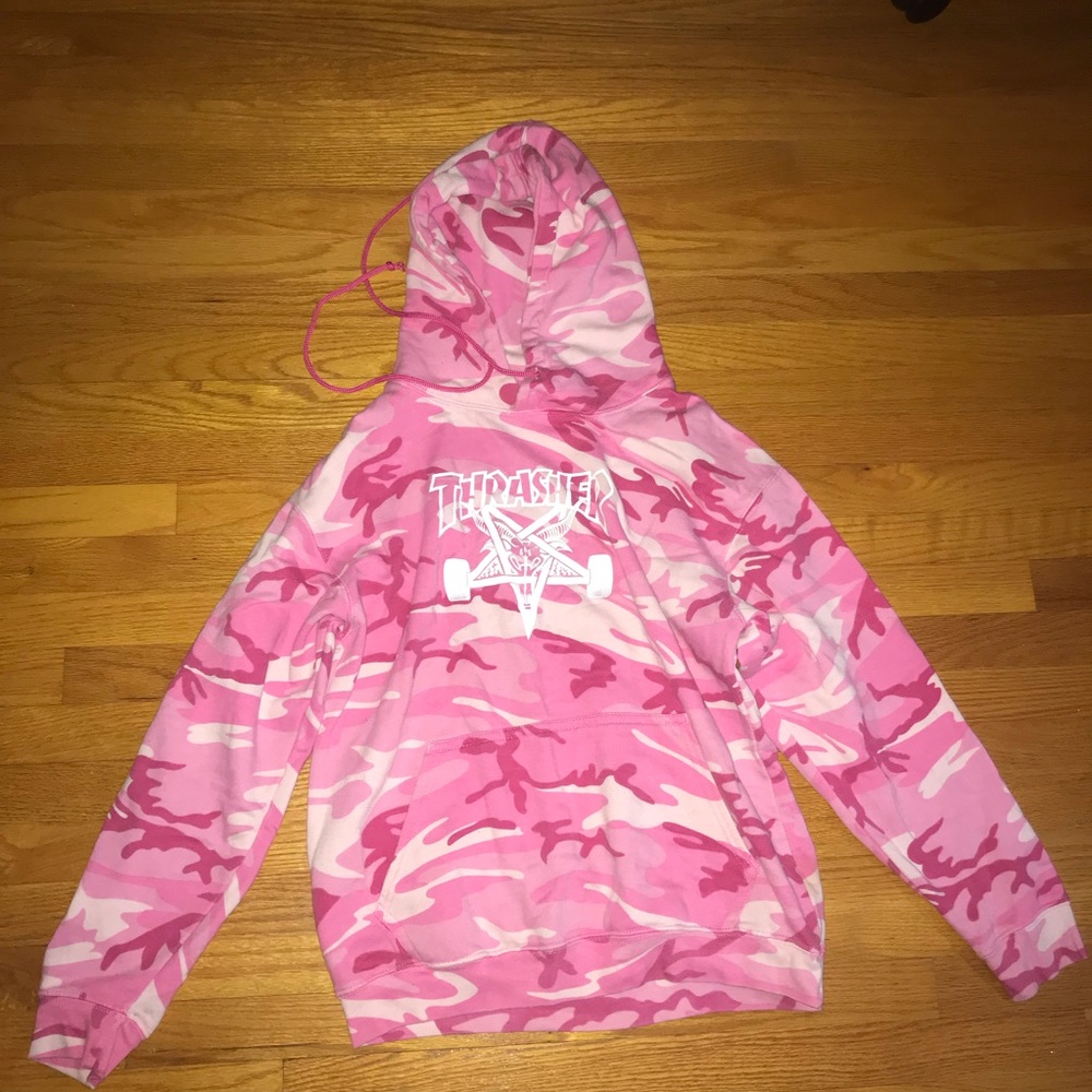 Thrasher camo hoodie